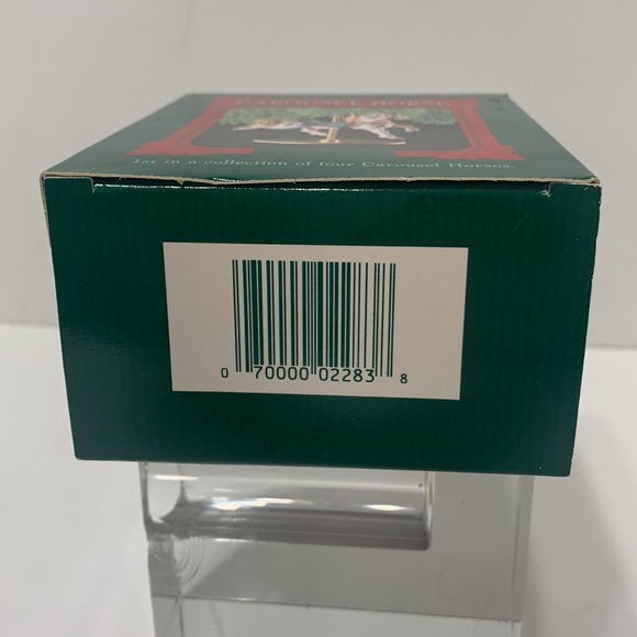 Carousel Horse Snow 1st Hallmark 1989 - Picture 3 of 12